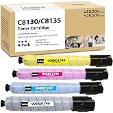 AltaLink C8130 C8135 C8145 C8155 C8170 Toner Cartridge with New Chip 4-Pack | Replacement for Xerox C8130 006R01746 006R01747 006R01748 006R01749 for AltaLink C8130 C8135 C8145 C8155 C8170 Printers Ink