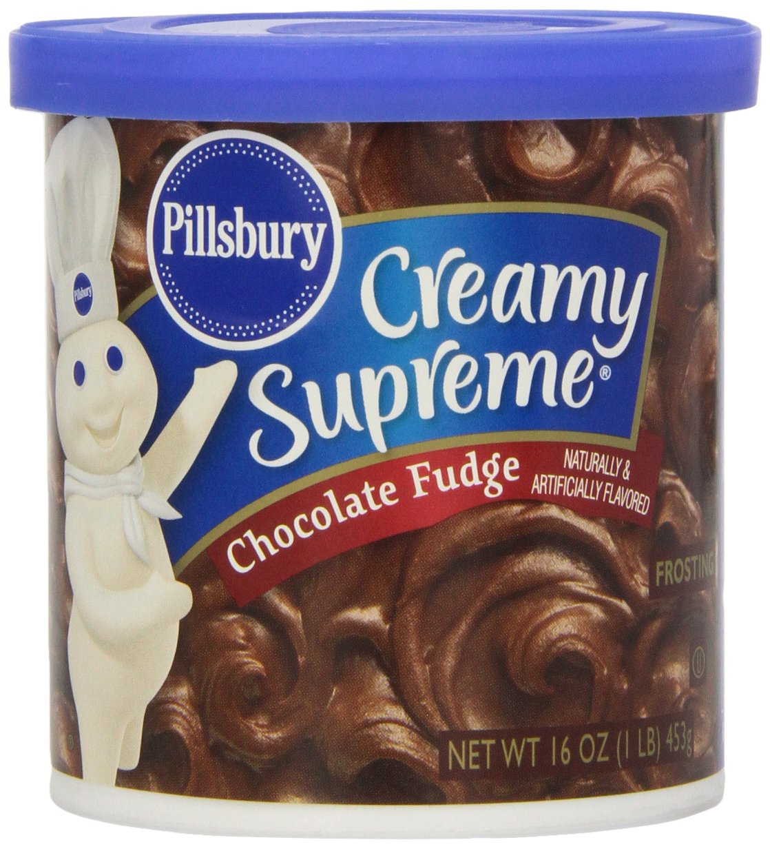 Pillsbury Creamy Supreme Frosting, Chocolate Fudge, 16 oz