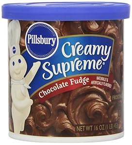 Pillsbury Creamy Supreme Frosting, Chocolate Fudge, 16 oz