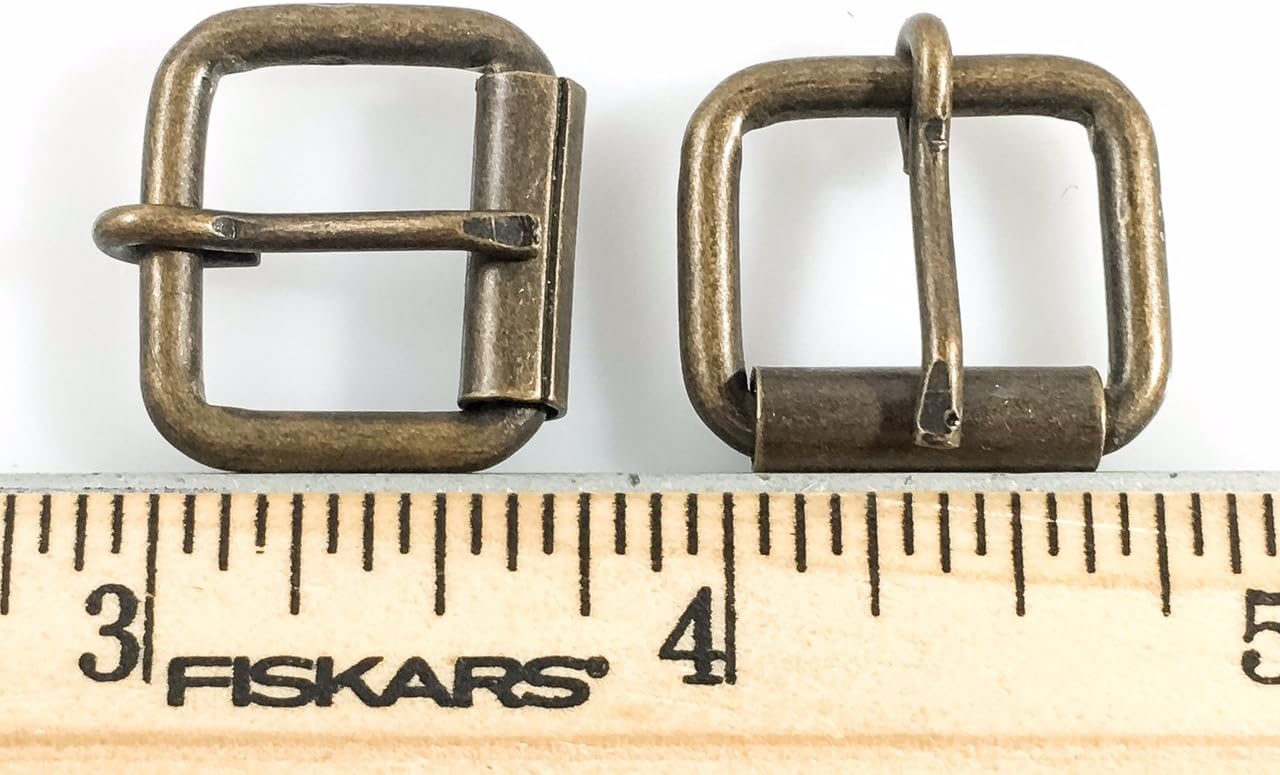 antique brass buckles