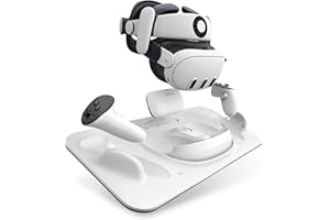 BOBOVR D3 Charging Dock, Wireless Charging for Controller, B100 Fast Charging,Compatible with Quest 3