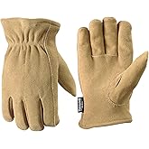 Wells Lamont Men's Thinsulate Deerskin Winter Gloves, Large (1091)