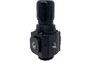 IMI NORGREN R73G-3AK-RMN : Norgren Excelon R73G Series, 3/8 PTF Ports, knob Adjustment, Relieving Pressure Regulator, Without Gauge, 5 to 15