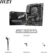 MSI PRO B760-P DDR4 II Motherboard ATX LGA 1700 14th 13th 12th Gen Intel view 7