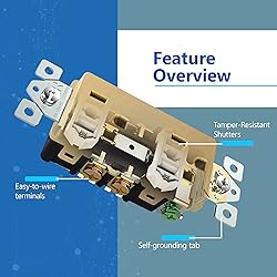 LIDER Matte Finish Decorator Receptacle with