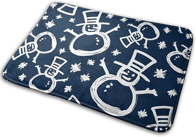 Alfombras de baño Alfombra de baño Alfombras de puerta Pequeño azul