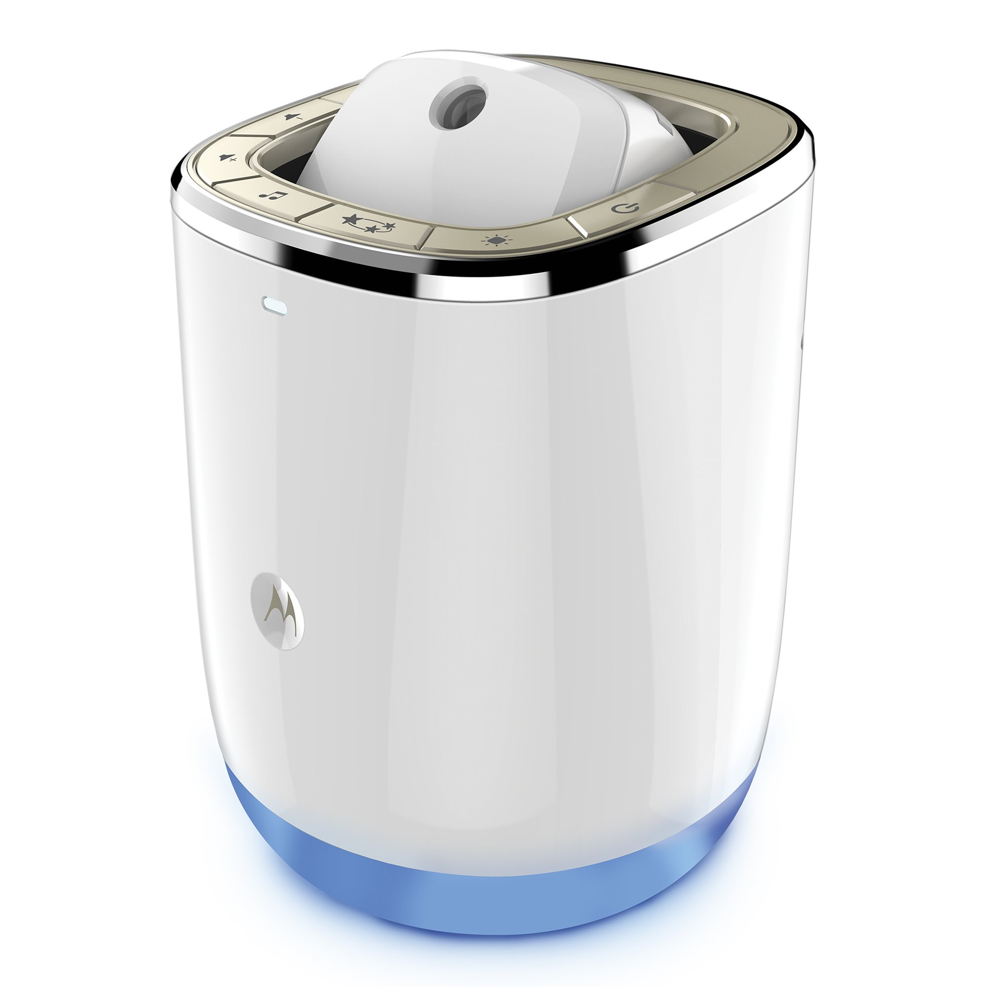Motorola Baby Smart Nursery Dream Machine - Wi-Fi Audio Baby Monitor with Temperature and Humidity Sensor and Sound and Light Projector Perfect for use in combination with the Smart Nursery Humidifier, White