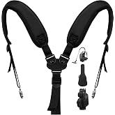 BIG TEETH Golf Bag Straps Swivel Backpack Straps Golf Bag Double Strap, Backpack Straps Replacement Adjustable Bag Strap