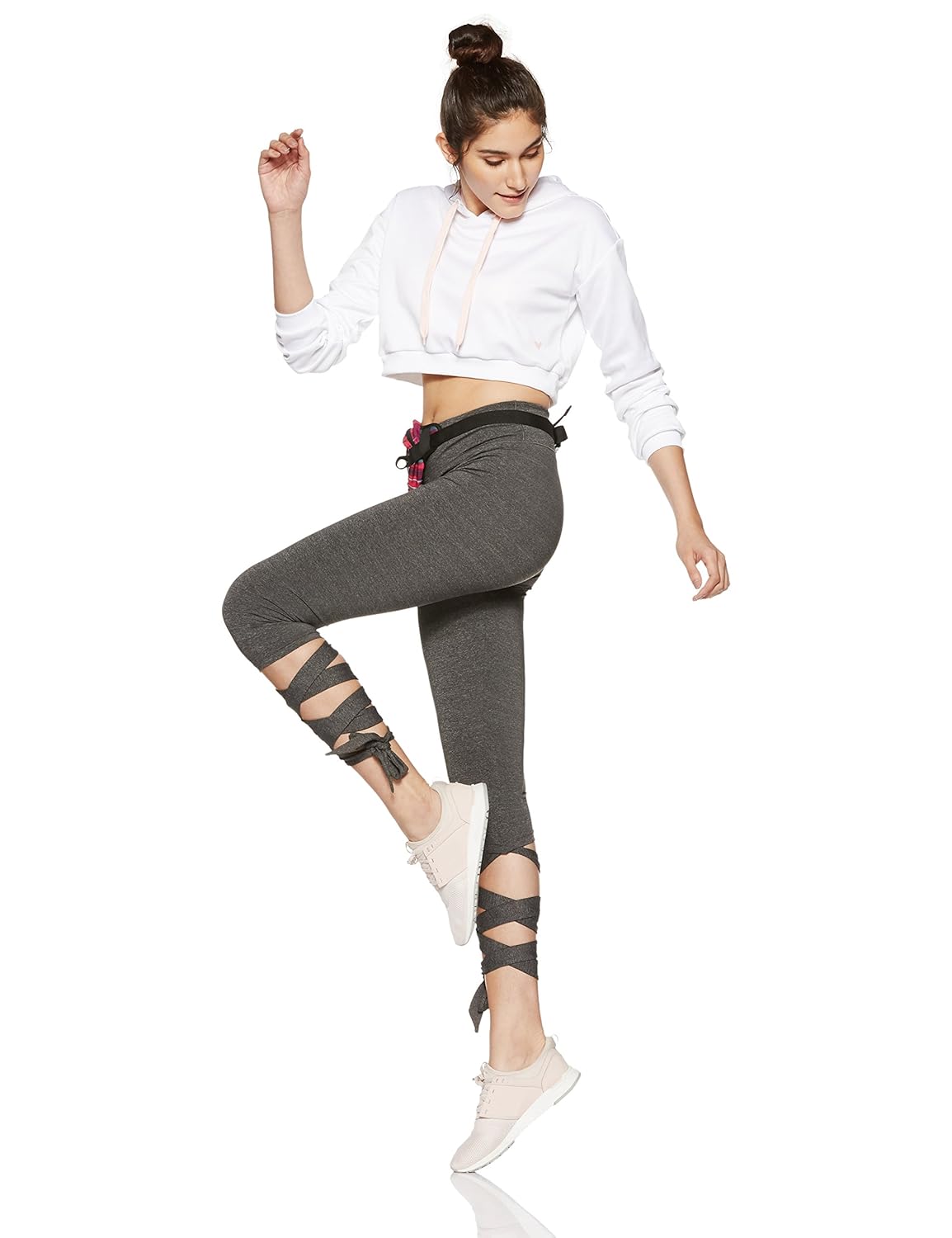 just f by jacqueline fernandez women's sports tights