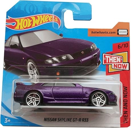 Hot Wheels Skyline Gt R R33 Then And Now 18 193 365 Amazon Fr Auto Et Moto