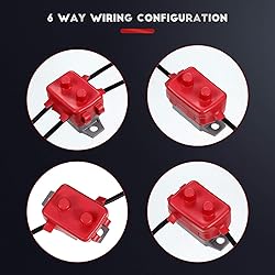 4 Pieces DC 12V - 24V Automatic Reset Circuit