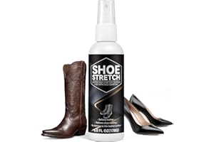 Shoe Stretch Spray, Professional Softening Leather, Stretching Liquid, Used with Stretcher, Relieve Pinching, 6.0 FL.OZ