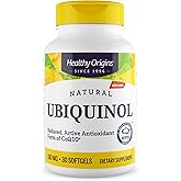 Healthy Origins Ubiquinol (Active Form of CoQ10), 100 mg - Kaneka Ubiquinol Supplements for Heart Health & Antioxidant Support - Gluten-Free & Non-GMO Supplement - 30 Softgels
