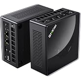 GMKtec Gaming Mini PC K8 Plus AMD Ryzen 7 8845HS(8C/16T, up to 5.1GHz) | Small Desktop Computer for Office Home, 32GB DDR5 RAM 2TB SSD, Dual NIC 2.5G, HDMI 2.1, USB4