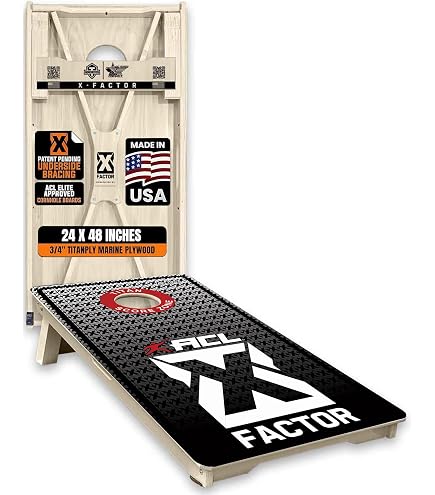 Amazon.com: Titan Bags X Factor Two Regulation Cornhole Boards