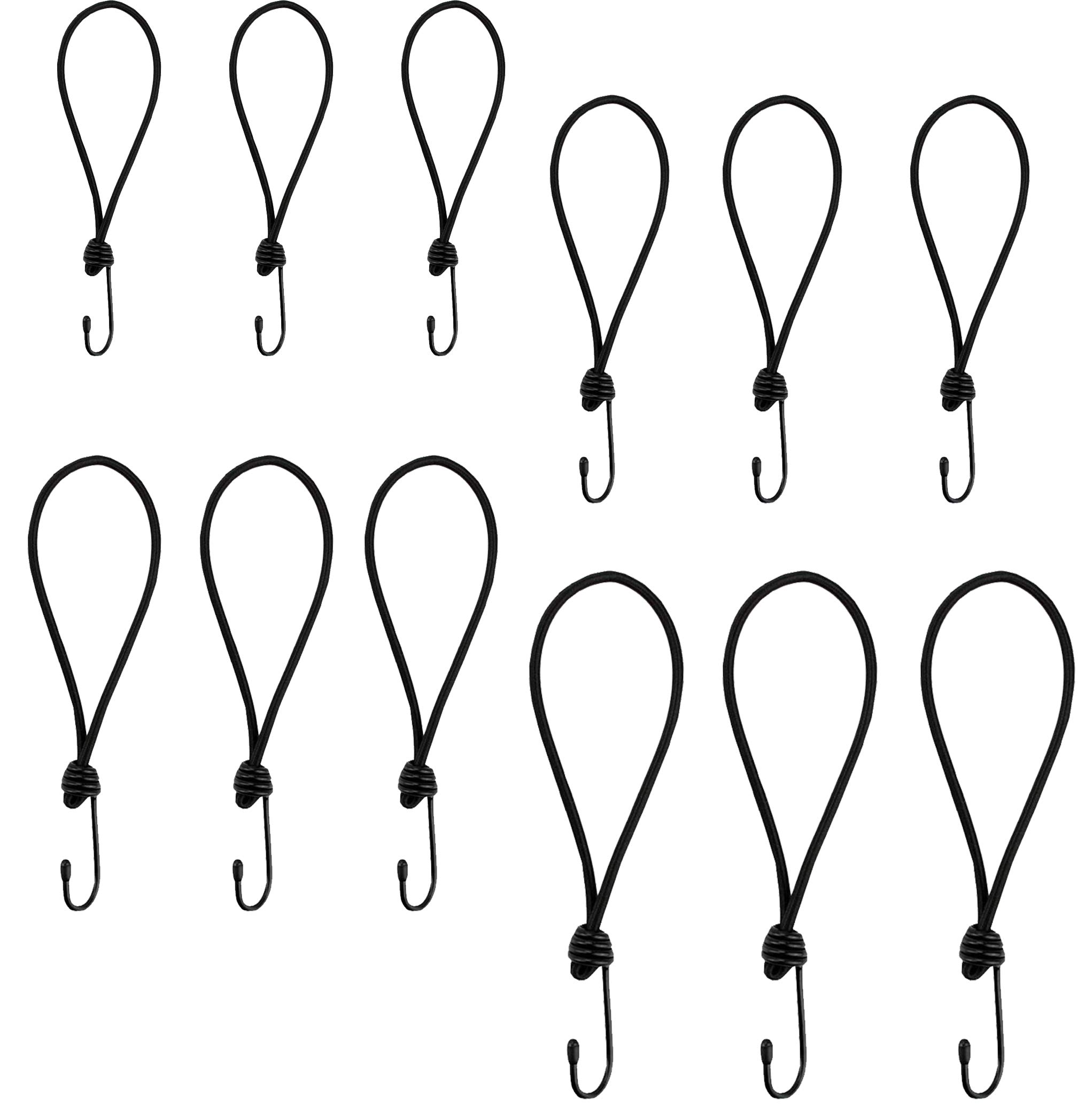 Savage Island Hook Loop Bungees Bungee Tarpaulin Tent Shock Elastic Heavy Duty Military