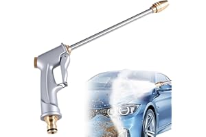 2026 New Brass High Pressure Power Washer, Turn Any Hose into a High Pressure Water Cleaning Jet, Heavy Duty Garden Hose Nozz