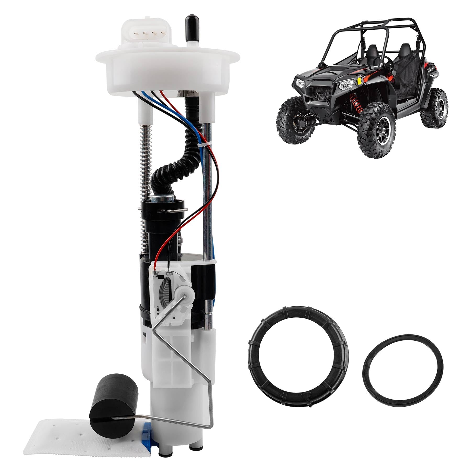 Photo 1 of 2204403 47-1011 Electric Fuel Pump Assembly Compatible with 2011-2014 Polaris RZR ATV Models (800/800 EPS / 4 800/4 800 EPS/S 800 / S 800 EPS / 570) Replace # 2521201