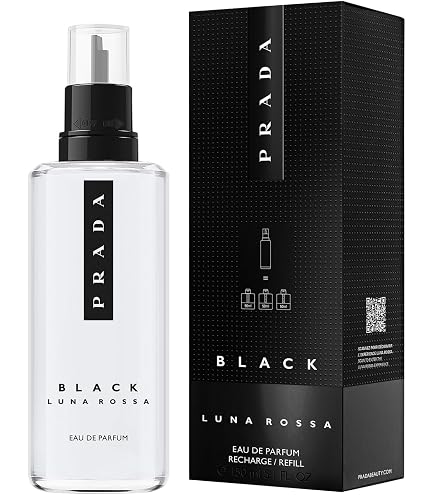 Amazon.com : Prada Luna Rossa Black Eau de Parfum Gift Set (EDP