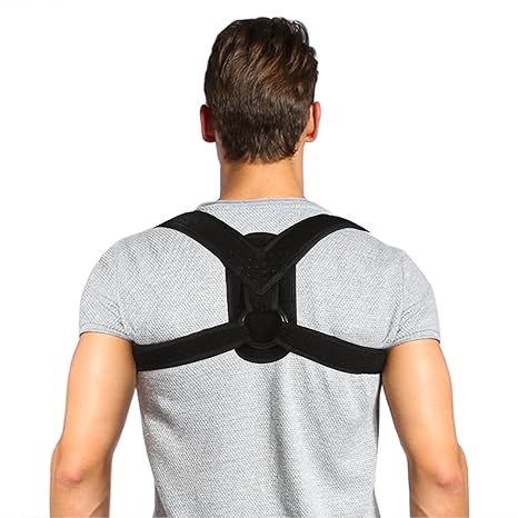 Amazon.com: Posture Corrector Brace and Clavicle Support Straightener for Upper Back Shoulder Forward Head Neck Aid, Improve and Fix Poor Posture for Women ...