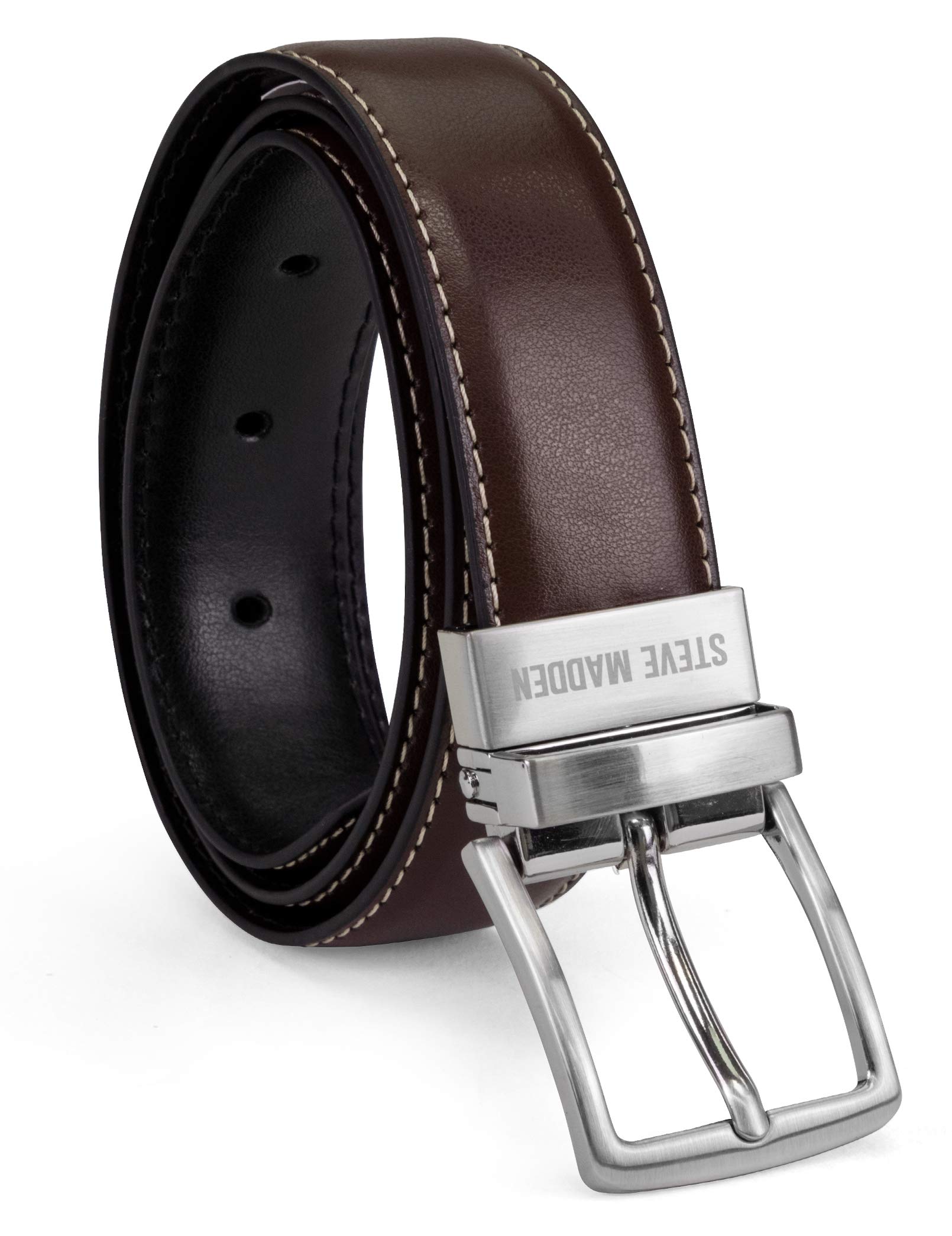 Steve Madden Boys' Big Reversible Belt for Kids