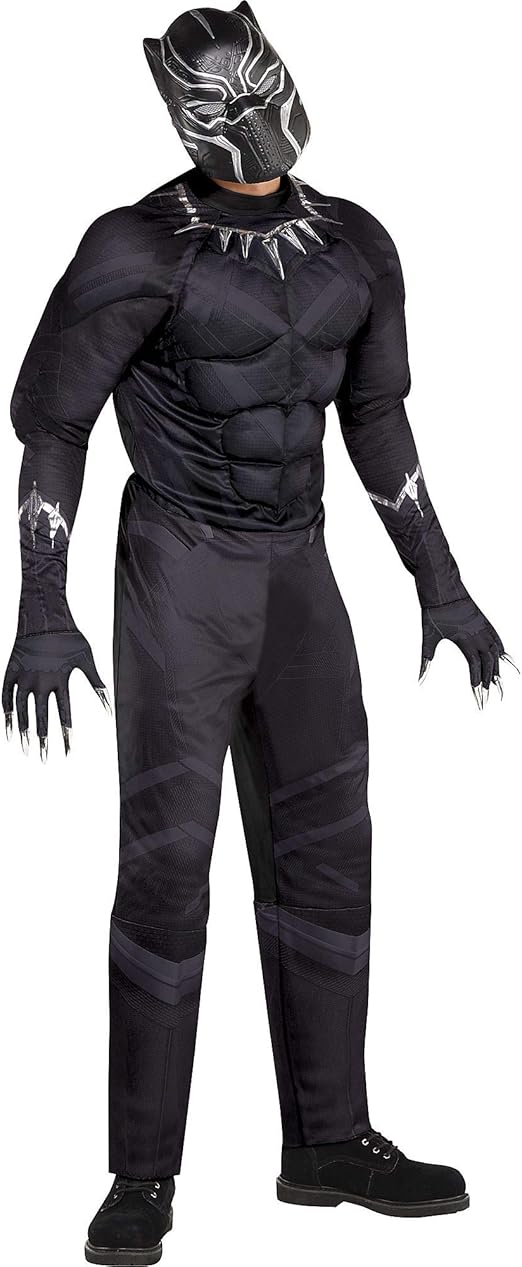 Costumes USA Black Panther Muscle Costume for Adults
