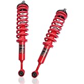 SPRINGCRAZE 2" Loaded Front Coil Spring Struts for 2005-2023 Toyota Tacoma 2WD/4WD, Loaded Leveling Struts# 501075