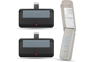 WERHOO 891LM for Chamberlain liftmaster Craftsman Garage Door Opener Remote Keypad, with Yellow, Purple, Green, Red/Orange Learn Button, 877max G940EV-P2 CMXZDCG440 971LM 371LM 893lm 373lm 973lm