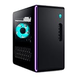 Alienware Aurora Gaming Desktop ACT1250 - Intel Core Ultra 7 265F, 32GB DDR5 RAM, 1TB SSD, NVIDIA GeForce RTX 5070, 1000W Platinum Rated PSU, Windows 11 Home, Clear Panel - Black