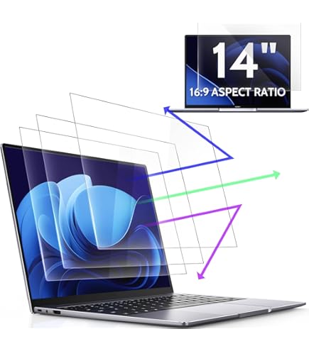 brotect Protection Écran Verre pour HP Chromebook x360 14a-ca0219ng Film Protecteur Vitre 9H [Anti-Rayures, Transparent