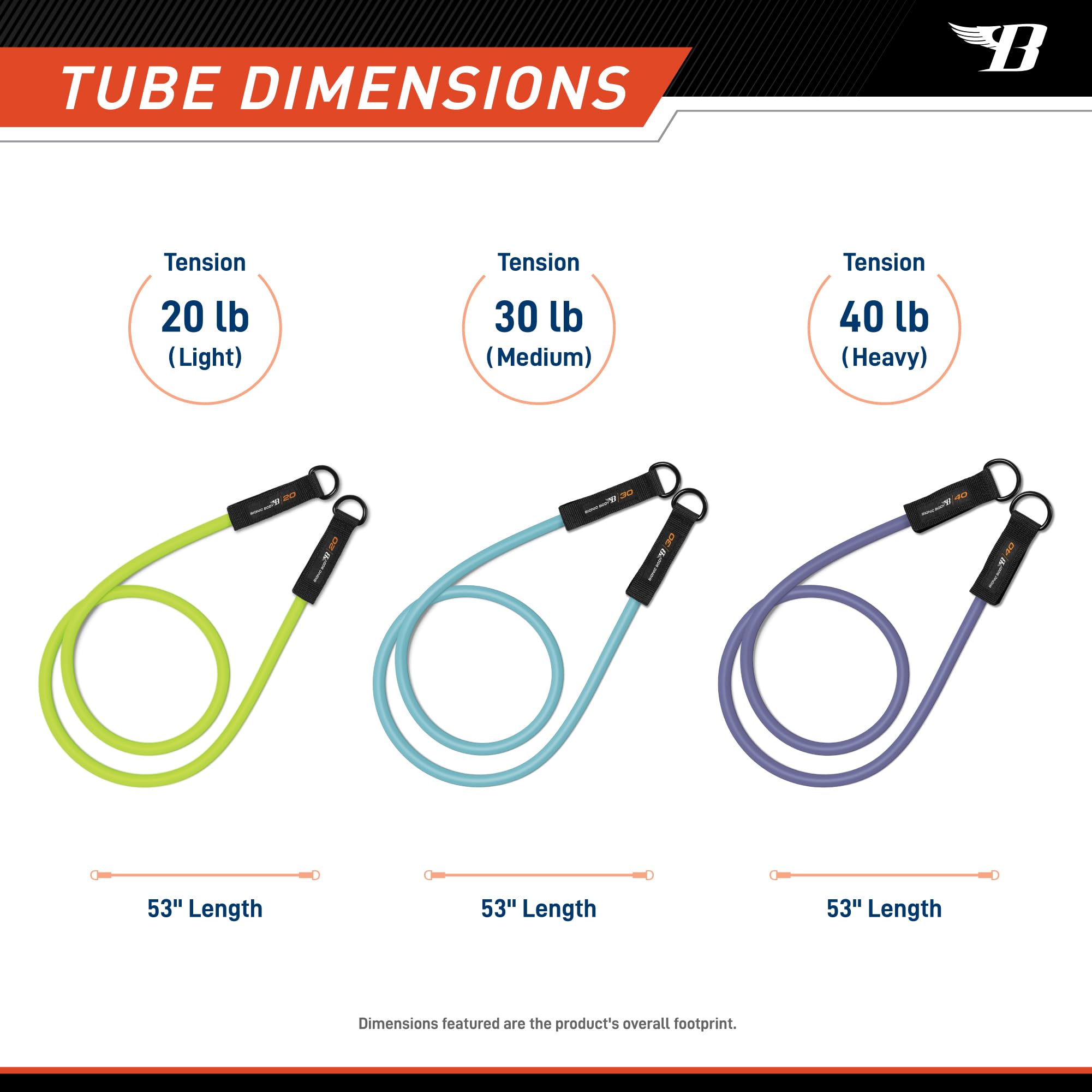 BIONIC BODY 36 Inches Light Weight Resistance Training Straight Bar – Fits All Resistance Bands/Accessories with Carabiners BBEB-020