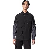 Cross-eyed Moose Mens Nucleus Convertible Long Sleeve Snap Front Fisherman Shirt Standard