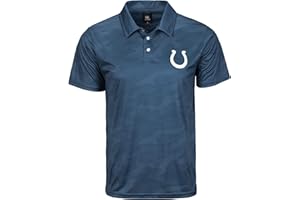foco Men's NFL Team Logo Polo Short Sleeve Polyester Shirt