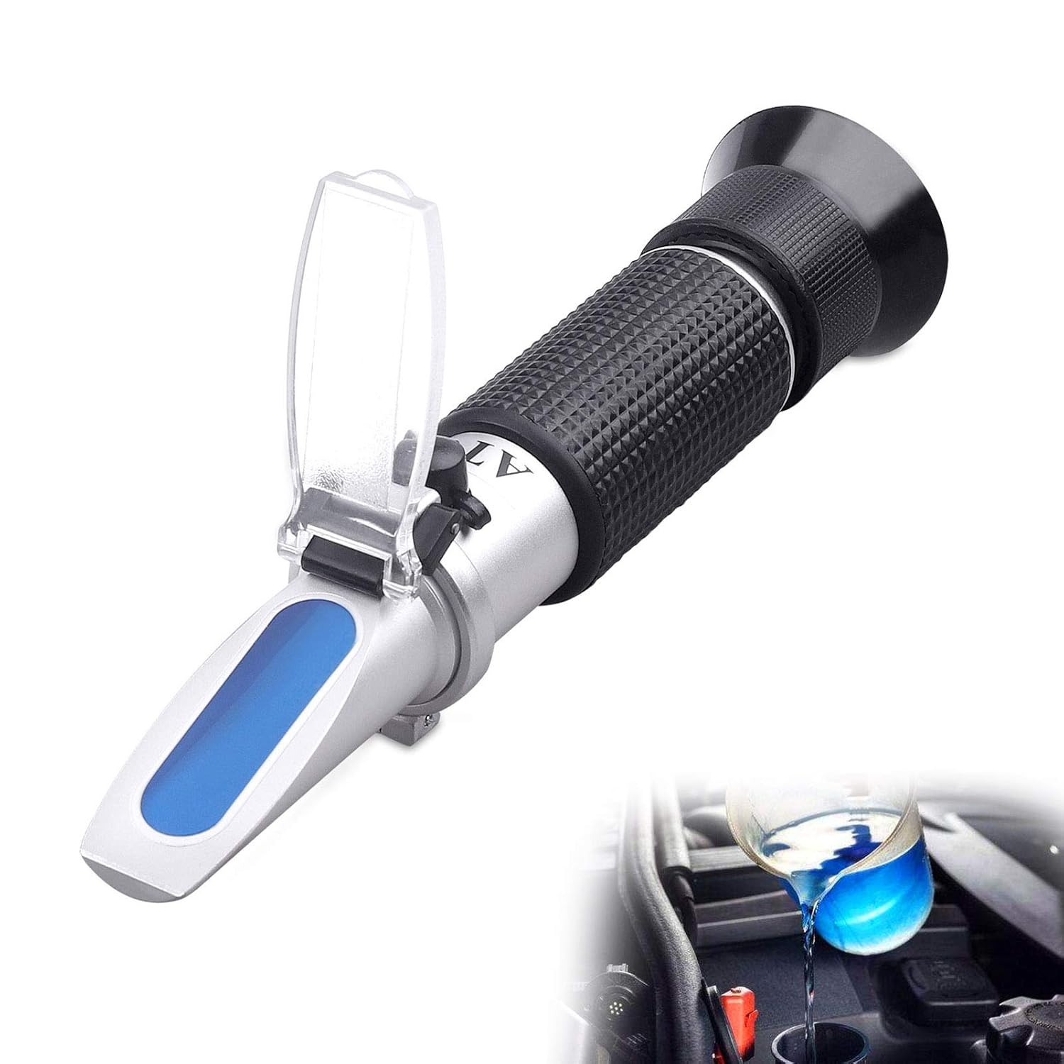 Antifreeze Refractometer 3in1 coolant Tester for Checking Freezing