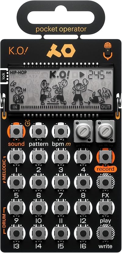 Teenage Engineering PO-33 Pocket Operator KO Sampler Sequencer
