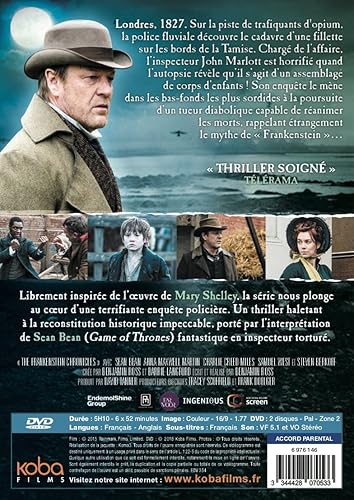 Amazon Com The Frankenstein Chronicles Season 1 Non Usa Format Pal Reg 2 Import France Sean Bean Samuel West Steven Berkoff Richie Campbell Tom Ward Ryan Sampson Ed Stoppard Eloise Smyth Vanessa