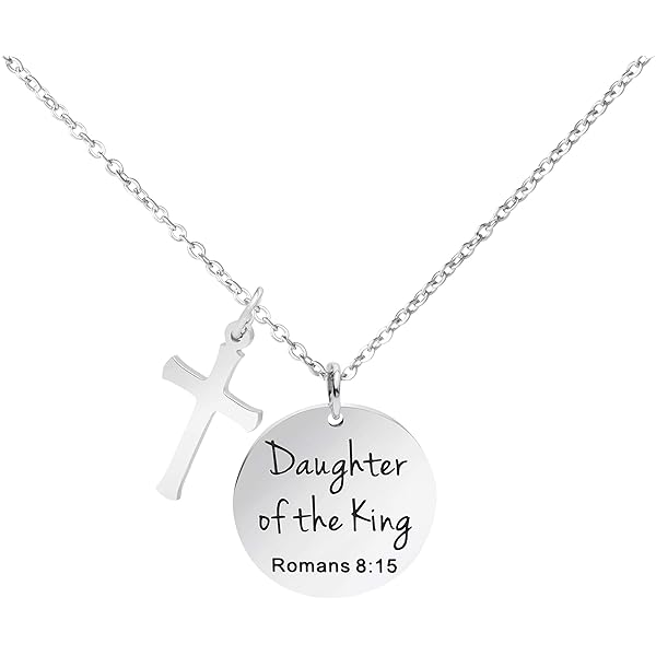 Faith Jewelry Daughter Of The King Necklace Religious Jewelry Cheap