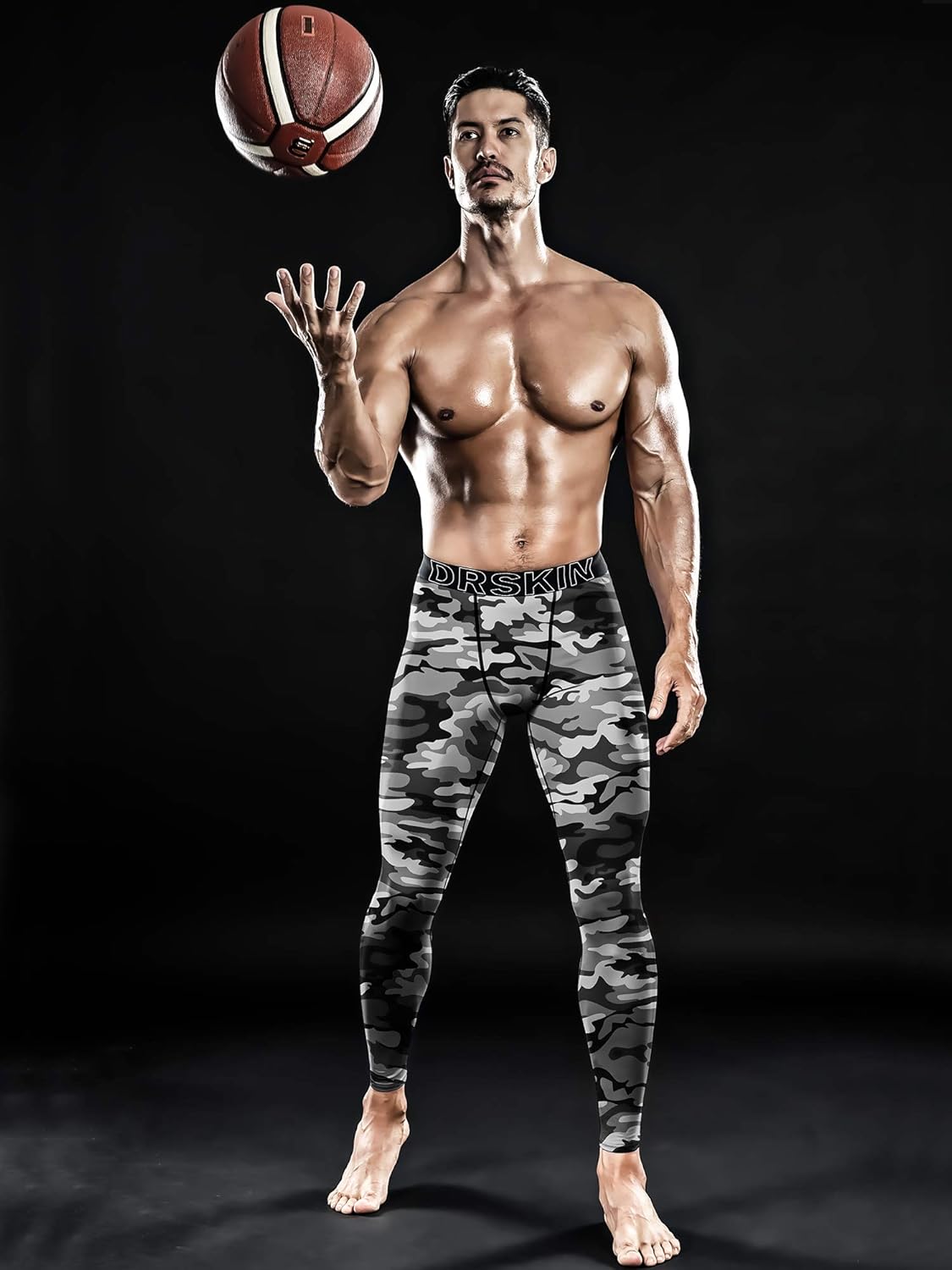 DRSKIN 1, 2 or 3 Pack Men’s Compression Pants Dry Sports Baselayer Running Workout Tights Leggings Yoga Thermal : Clothing