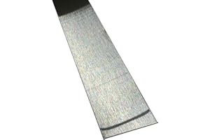 EPIC QT Grade 304 Stainless Steel #4 Brushed Sheet Metal Gap Filler Finishing Strip Trim, 20ga (36 inch Long, 2.75 inch Wide)
