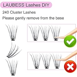 Lash Clusters 20D Individual Lashes D Curl Cluster