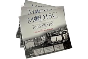 DATA STORAGE 1000 Years Archival Hitachi/LG Digital Storage Blank M-Disc DVD+R | 4.7GB | 3 Pack Jewel Case