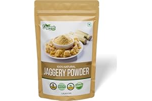 Organic Zing Jaggery Powder - 454g / 16 oz | Golden Cane Sugar Powder for Cooking & Everyday Use