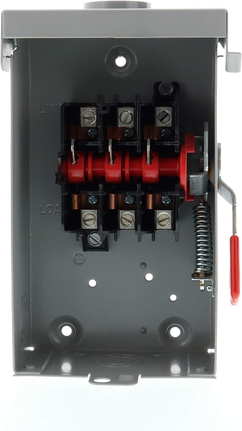SIEMENS 2P 60A 240V General Duty Safety Switch Outdoor, Non-Fusible - - 