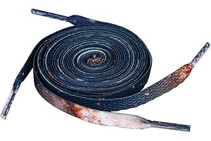 5Chaos Vibrant Shoelaces for Fun, Cool Design with Metal Aglets 1 Pair