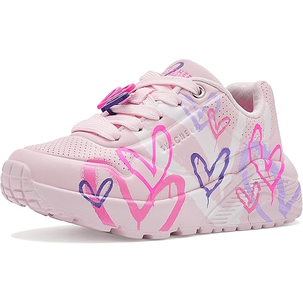 Amazon.com | SKECHERS Girls X James Goldcrown-Uno Lite-Flutter