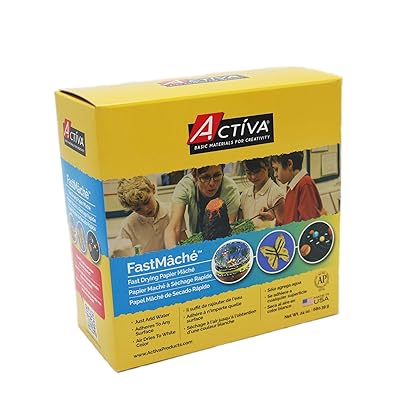 ACTIVA Fast Mache Fast Drying Instant Papier Mache - 2 pounds