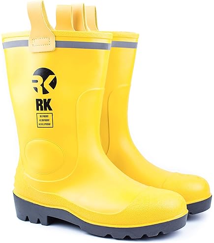 Ranger 18 Oversized Men's Rubber Overboots Yellow (a380 Ranger 18