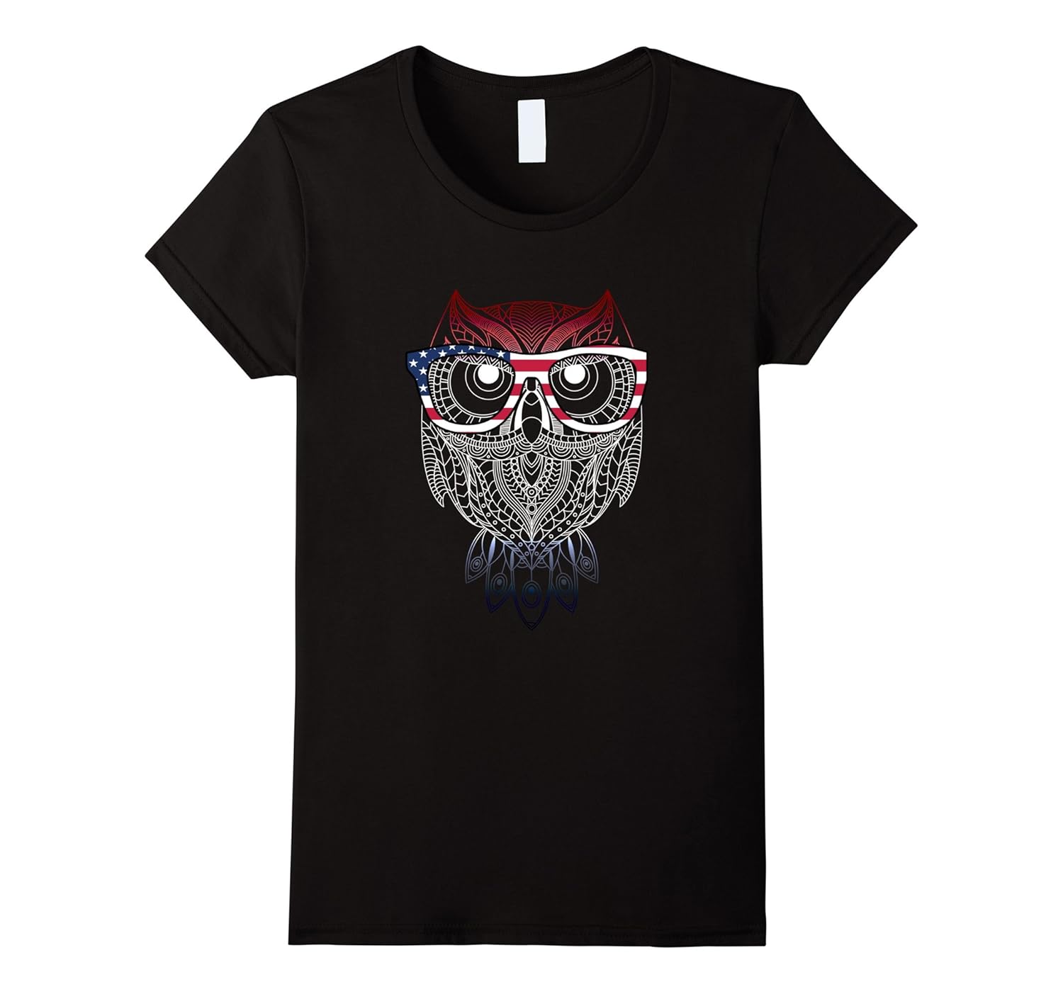 Owls With Sunglasses Tshirt for Independence Day4LVS