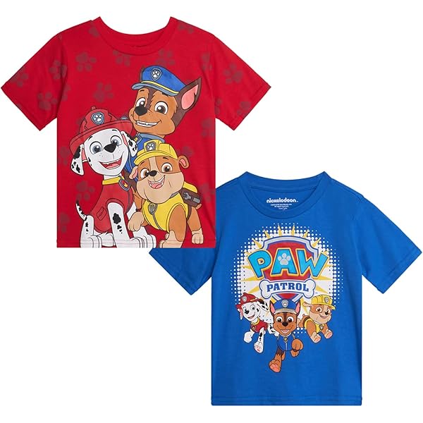 T-shirt Halloween Paw Patrol Manches Longues Taille 7 Pour Garçon, Neuf