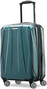 Samsonite Centric 2 Hardside Expandable Luggage with Spinner Wheels, Emerald Green, Carry-On 20-Inch